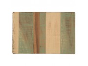 T & G Large Painted Wooden Trivet (12  x 8" / 30 x 20cm)	